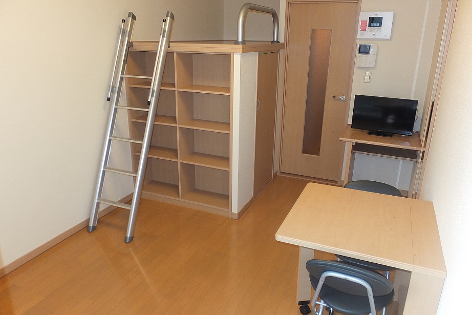 レオパレスつくば408号室 ２口ラジエントヒーター