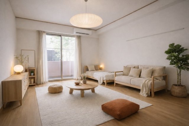 Pｒｕｎｕs南大井1階 ※家具・小物はイメージです