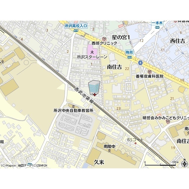 アムール 星の宮 外観