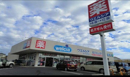 ペットと暮らす　ふじみ野　庭付き戸建て 【ドラッグストア】ウエルシア富士見渡戸店まで586ｍ