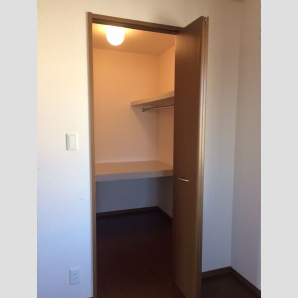 ハーヴェストヒルズ　D201号室 ウォークインクローゼット