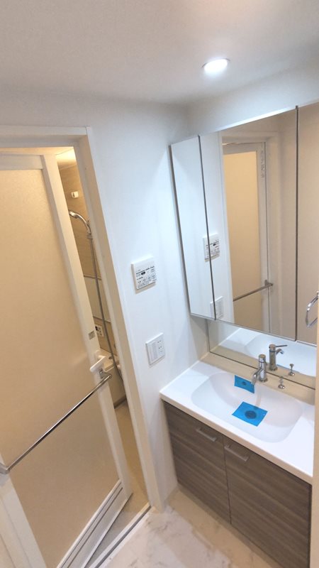 レジディア白金高輪3階 洗面