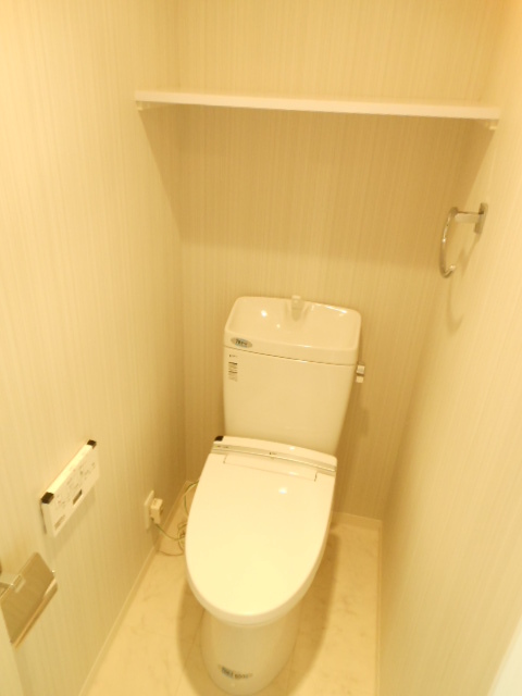 グランド・ガーラ池袋 落ち着いた色調のトイレです