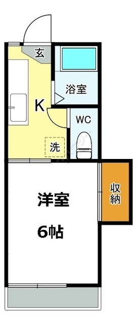 フォーブル船堀0210号室 間取