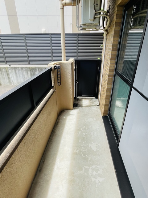 モンテジュール0108号室 バルコニー