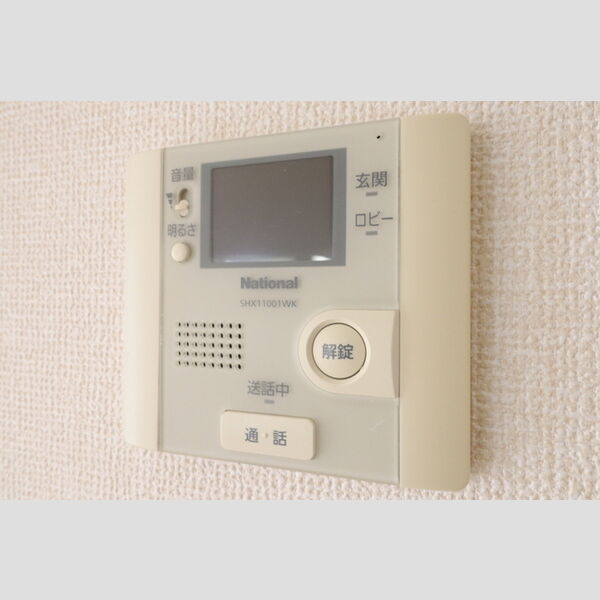 サニーハウス　A202号室 モニター付きインターホン