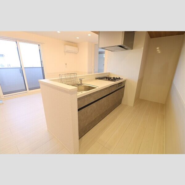 D-KISARIA　WⅠ201号室 キッチン