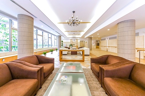 ライオンズヒルズ田端不動坂4階 ロビー　※前回募集時2023年2月の写真