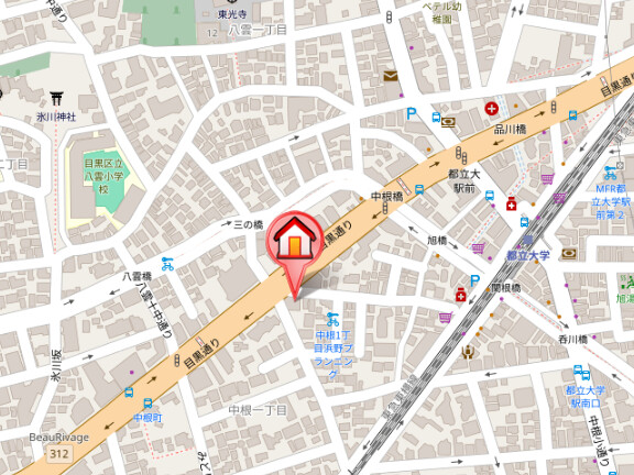 レジディア都立大9階 null