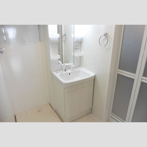 ボナール　一の鳥居201号室 洗髪洗面化粧台タイプを採用