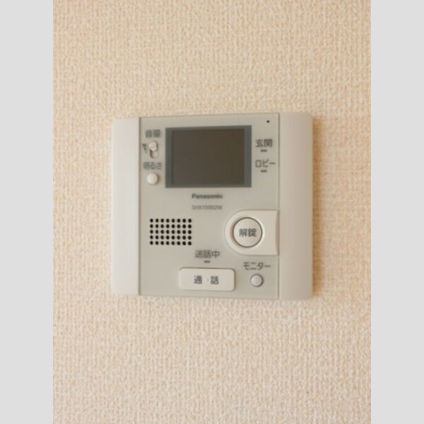 クレイドル301号室 モニター付きインターホン