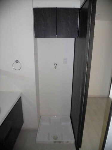 ファミール明大前3階 室内洗濯機置場　※前回募集時2022年9月撮影