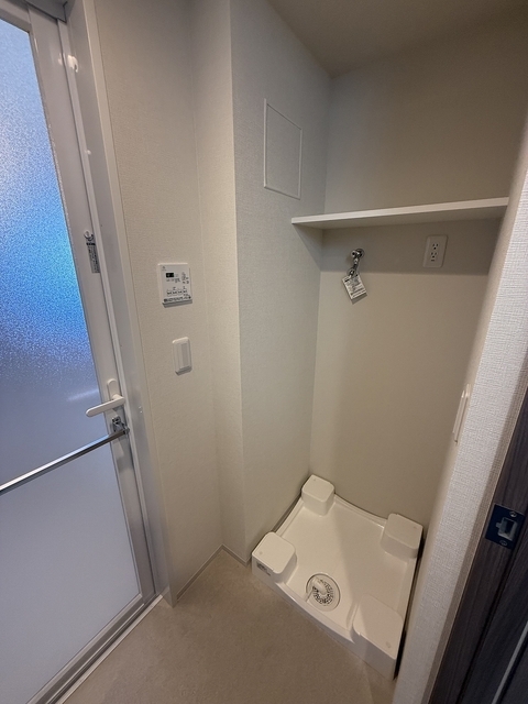 プレディアコート三軒茶屋502号室 洗濯機置き場　2025年10月撮影