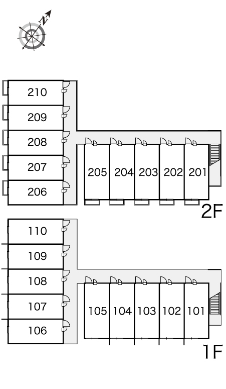 レオパレスなるとう208号室 部屋その他
