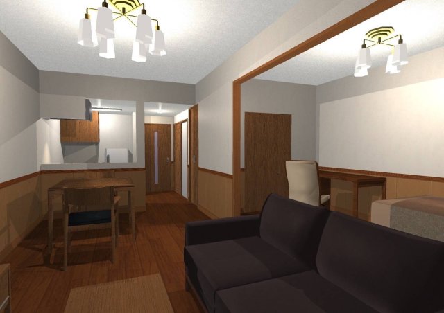 アン・ジュール・ド・フルール0303号室 内観