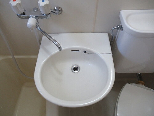 ライオンズマンション武蔵新城駅前 洗面所／３点ユニットバス