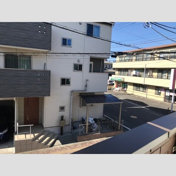 シャルムマリー203号室 ベランダ前