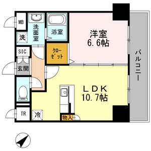 セリーン志村306号室 間取