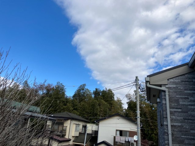 鎌ヶ谷五丁目戸建 開放感ある眺望｜空が広く感じられる景色