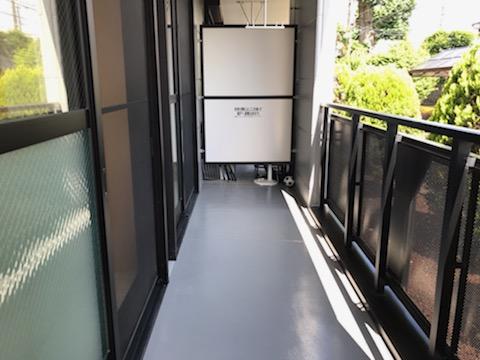 ポラリス壱番館203号室 ベランダ（イメージ）