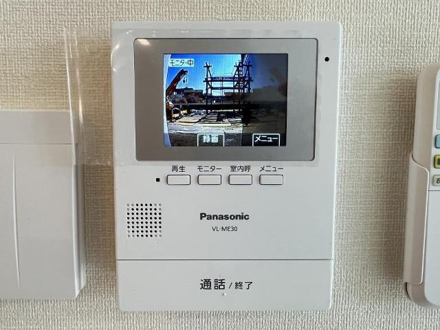 （仮称）調布市国領町４丁目新築アパート201号室 カメラ付インターホン（イメージ）