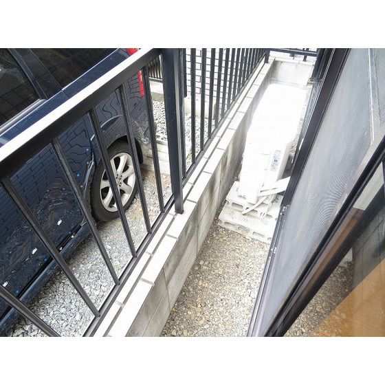 ハイツ・セシボン001F号室 バルコニー