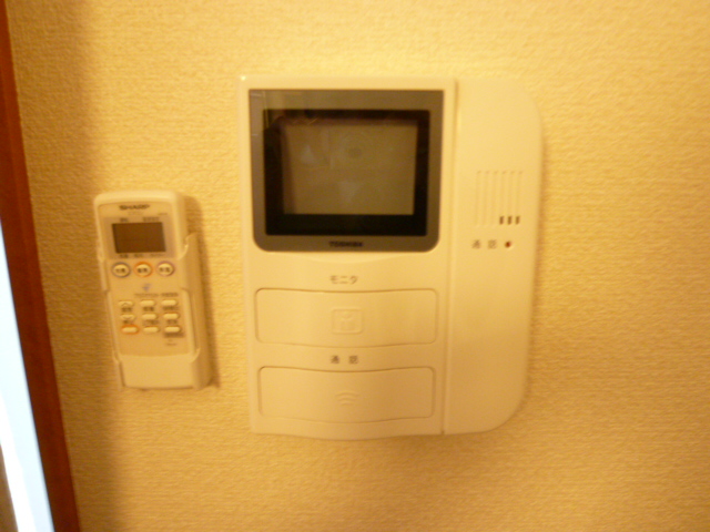 レオパレスＰＡＳＯ210号室 ＴＶモニター付きインターホン