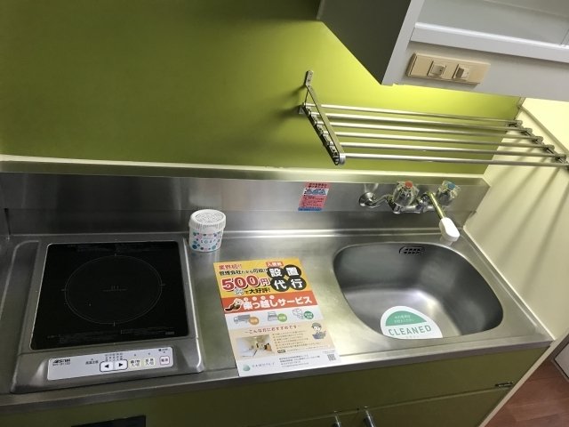 ハイタウン洗足池2階 1口IHコンロ