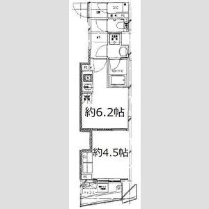 S-FORT中板橋407号室 間取