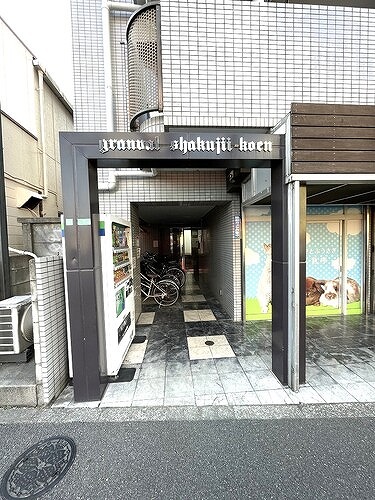 グランヴェル石神井公園 エントランス外観　※前回募集時2023年2月撮影