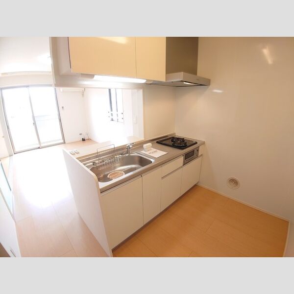 ソレイユ205号室 システムキッチン