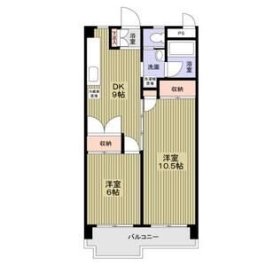 日香苑I203号室 間取