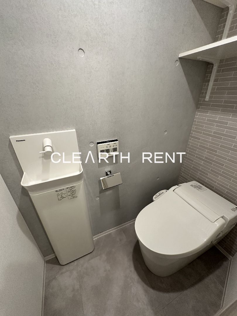 ＧＲＡＮ ＰＡＳＥＯ三宿Ⅱ4階 清潔感のあるトイレ