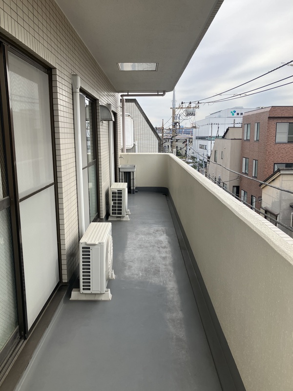 ホライズン東四つ木4階 バルコニー