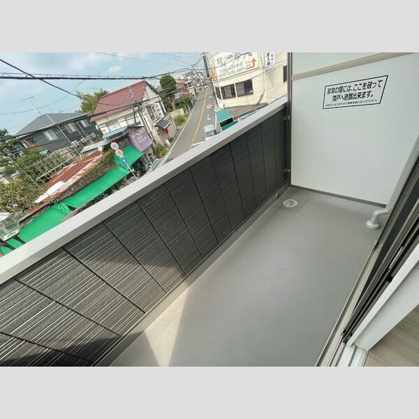 ミーツⅢ203号室 バルコニー