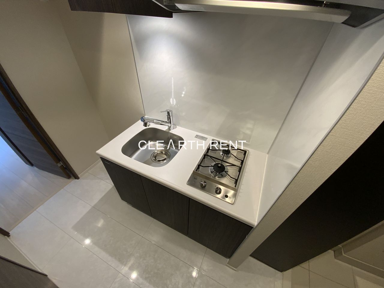 コンシェリア後楽園 ＨＩＬＬＴＯＰ ＳＱＵＡＲＥ ガス2口システムキッチン