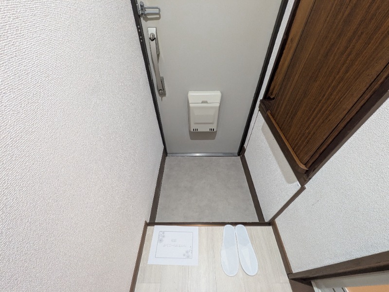 常緑ハイツ 玄関