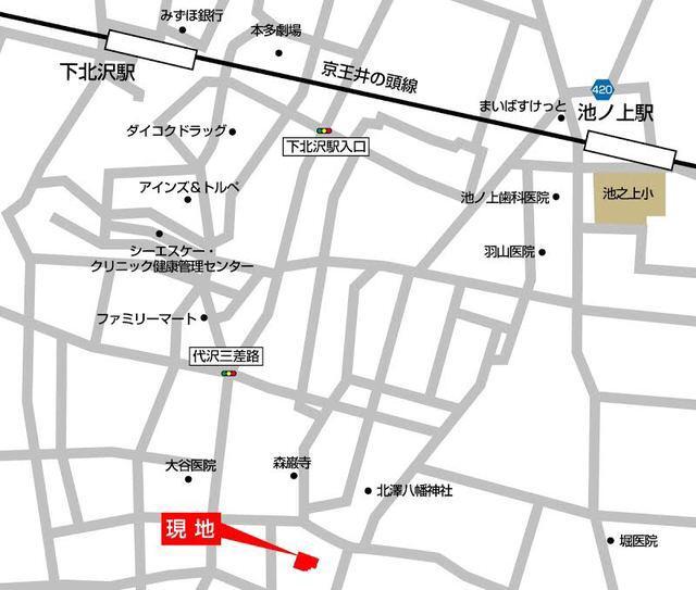 カルムアパルトマン１１０代沢2階 null