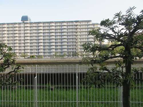 ニューライフマンション木場1階 バルコニーからの眺望　※2026年4月の写真