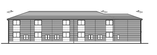 （仮称）船橋市夏見台１丁目新築アパート 完成予想図