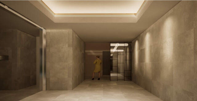 The MANOR KYODO1階 パース