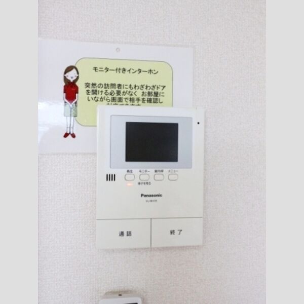 セジュールSA205号室 モニター付インターホン