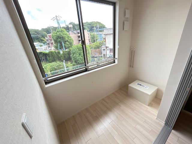 キャメロット八王子203号室 ベランダ