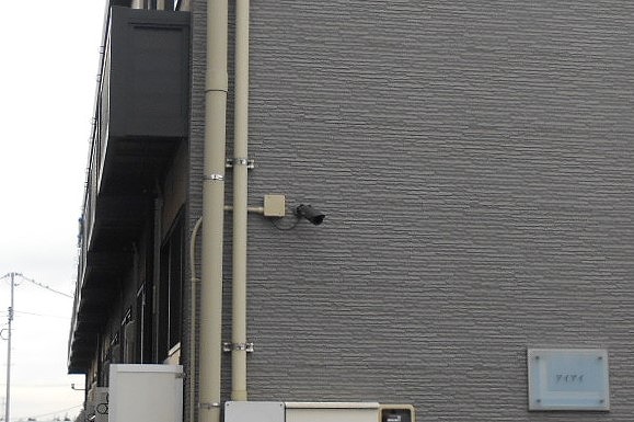 レオパレスアイアイ203号室 防犯カメラ