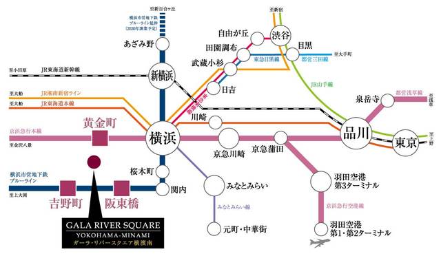 ガーラ・リバースクエア横濱南3階 null