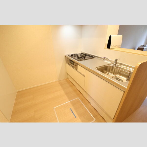 フェリナーレ キッチン　3口ガスコンロ