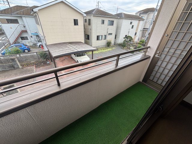 番田清水貸家 バルコニー