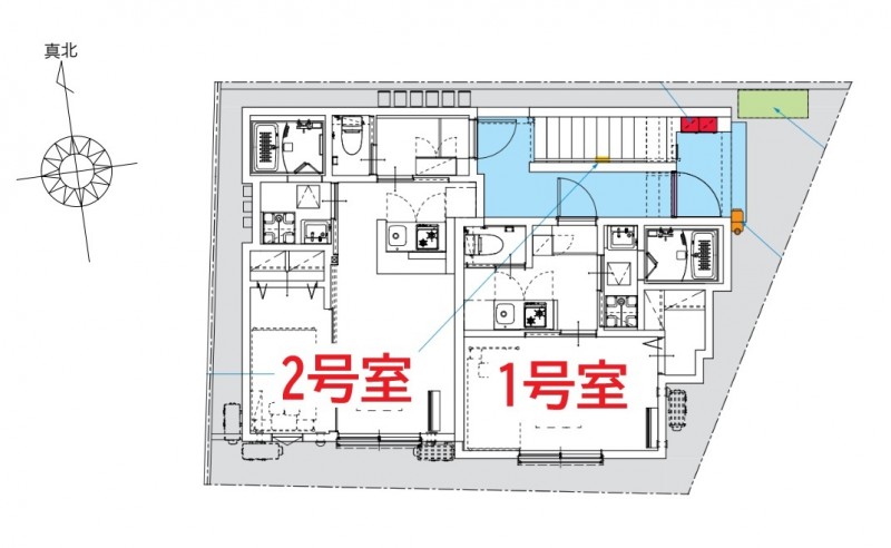 ｒｏｂｏｔ　ｈｏｍｅ　一之江Ⅲ1階 部屋その他