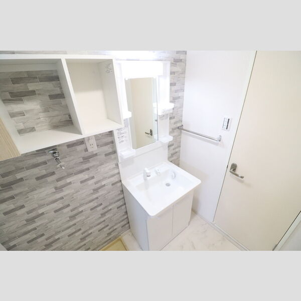 メゾンアルファ201号室 洗髪洗面化粧台