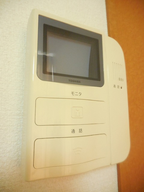 レオパレスエル　ヴェローナ203号室 モニター付きインターホン